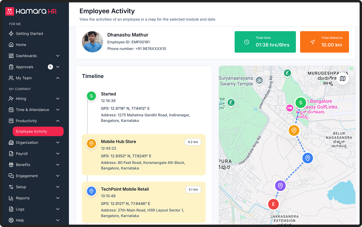 HRMS Software with Payroll and Attendance | Hamara HR